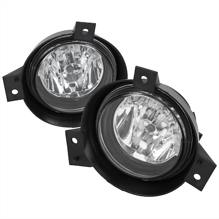 Spec-D Tuning Ford Ranger Fog Lights With Clear Lens 01-03, PK2 LF-RAN01COEM-HZ